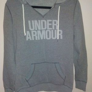 Women's Gray Under Armour Hoodie Medium
